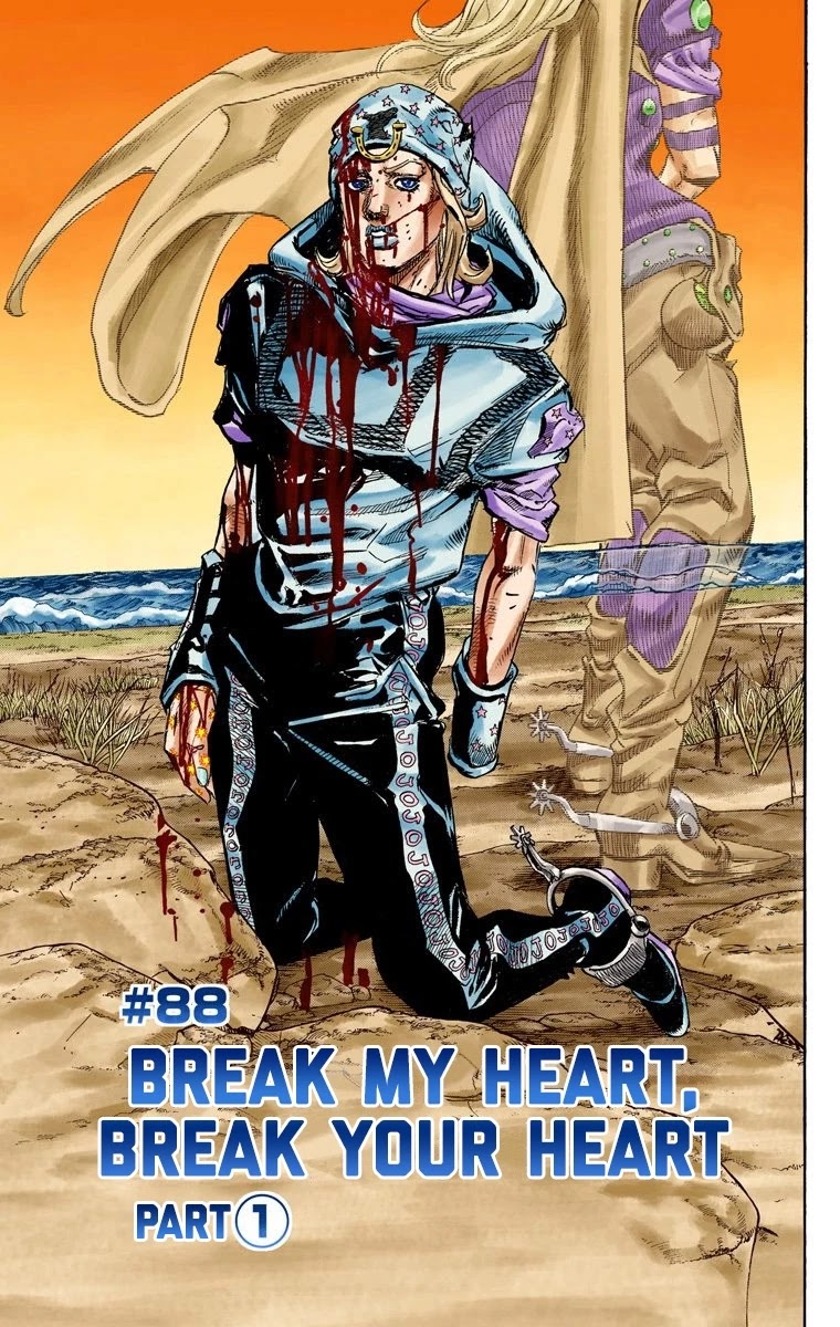 JoJo's Bizarre Adventure Part 7 - Steel Ball Run (Official Colored) chapter 88 page 2