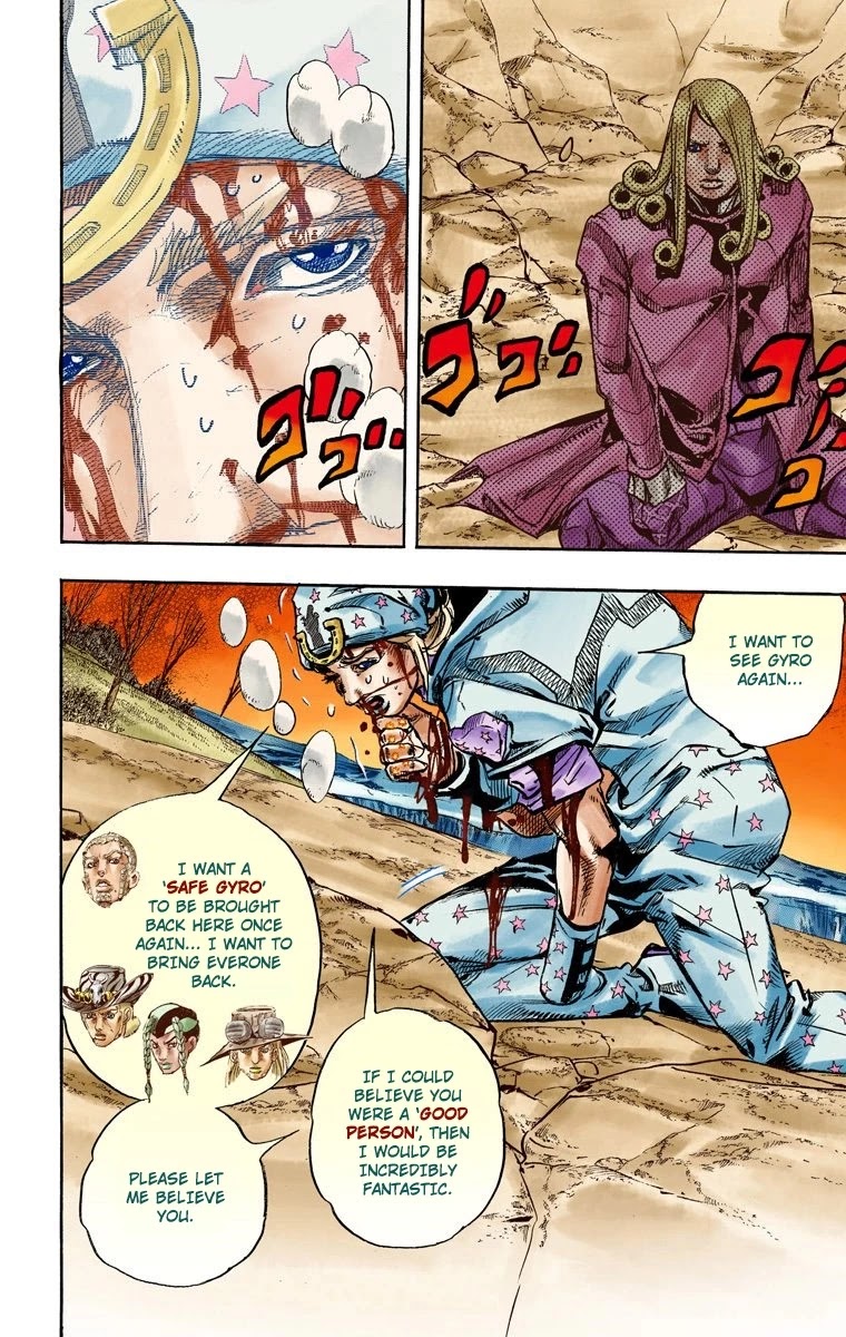 JoJo's Bizarre Adventure Part 7 - Steel Ball Run (Official Colored) chapter 88 page 20