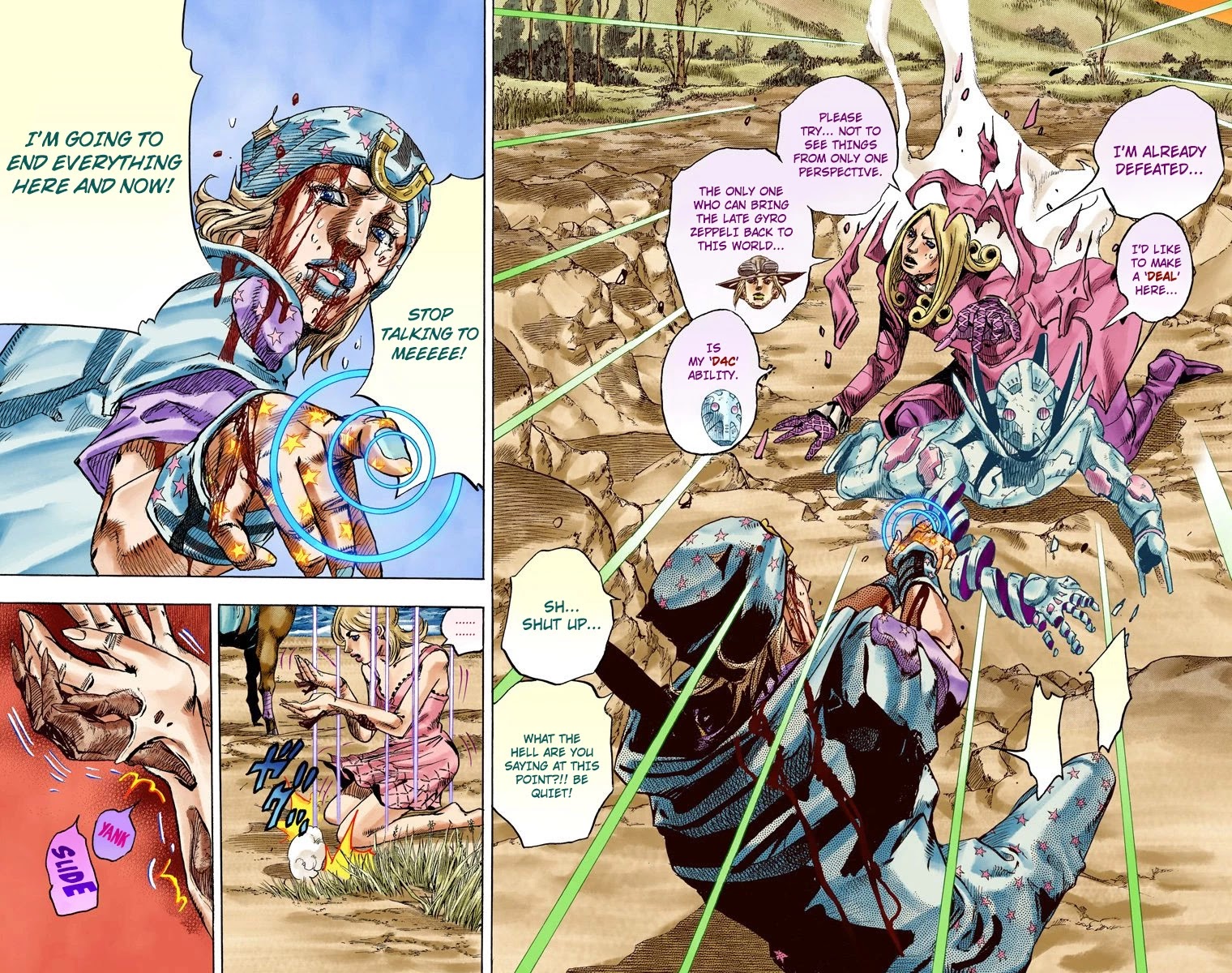 JoJo's Bizarre Adventure Part 7 - Steel Ball Run (Official Colored) chapter 88 page 5