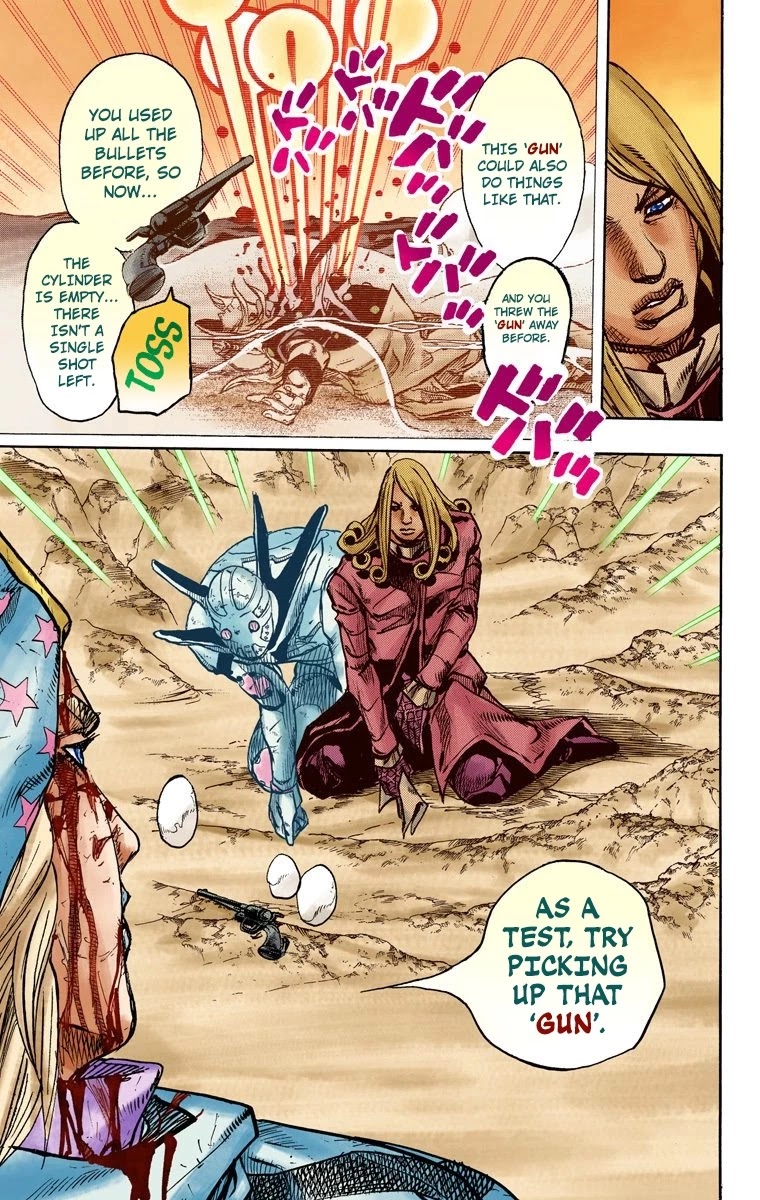 JoJo's Bizarre Adventure Part 7 - Steel Ball Run (Official Colored) chapter 89 page 10