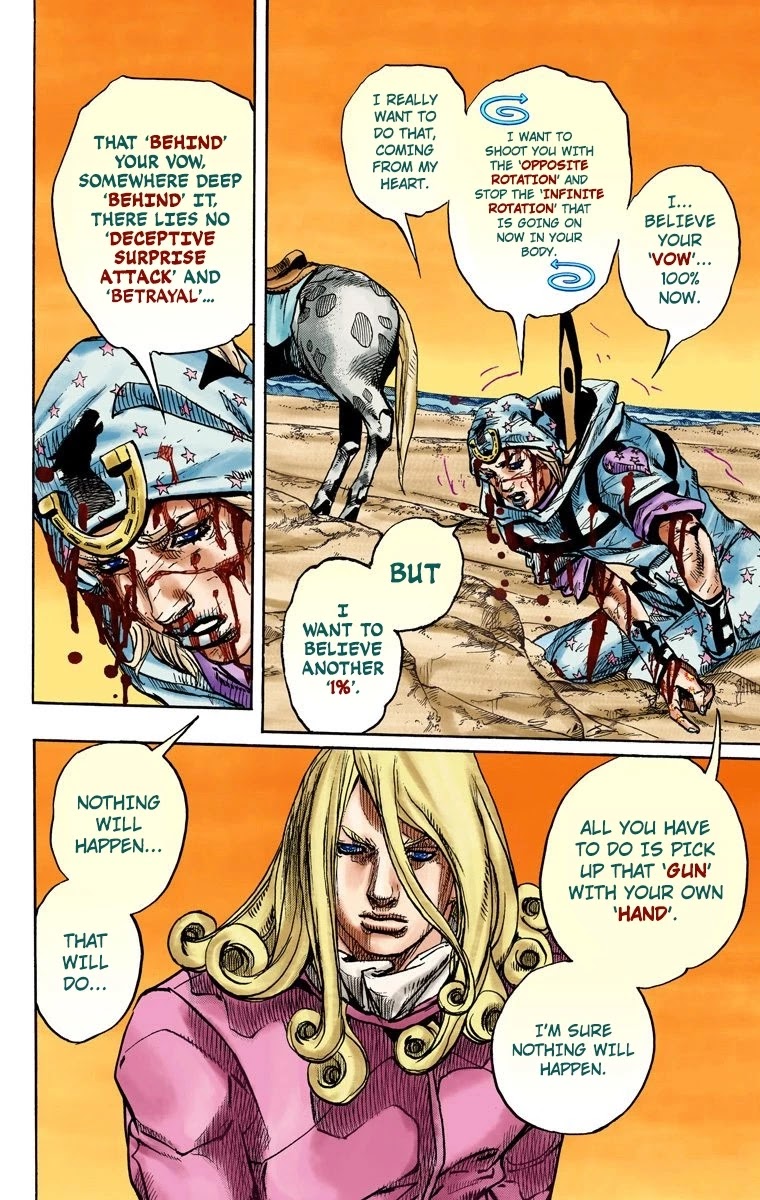 JoJo's Bizarre Adventure Part 7 - Steel Ball Run (Official Colored) chapter 89 page 12