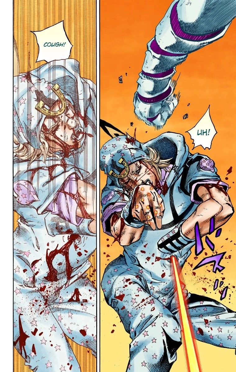 JoJo's Bizarre Adventure Part 7 - Steel Ball Run (Official Colored) chapter 89 page 20