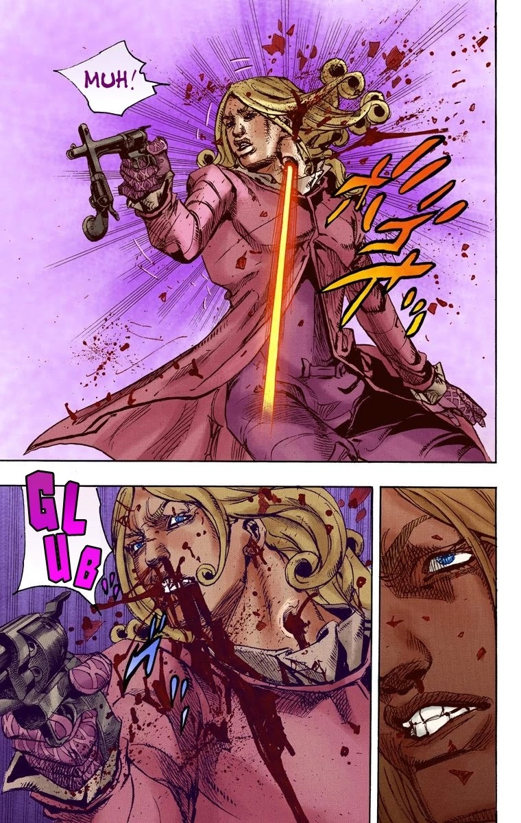 JoJo's Bizarre Adventure Part 7 - Steel Ball Run (Official Colored) chapter 89 page 21