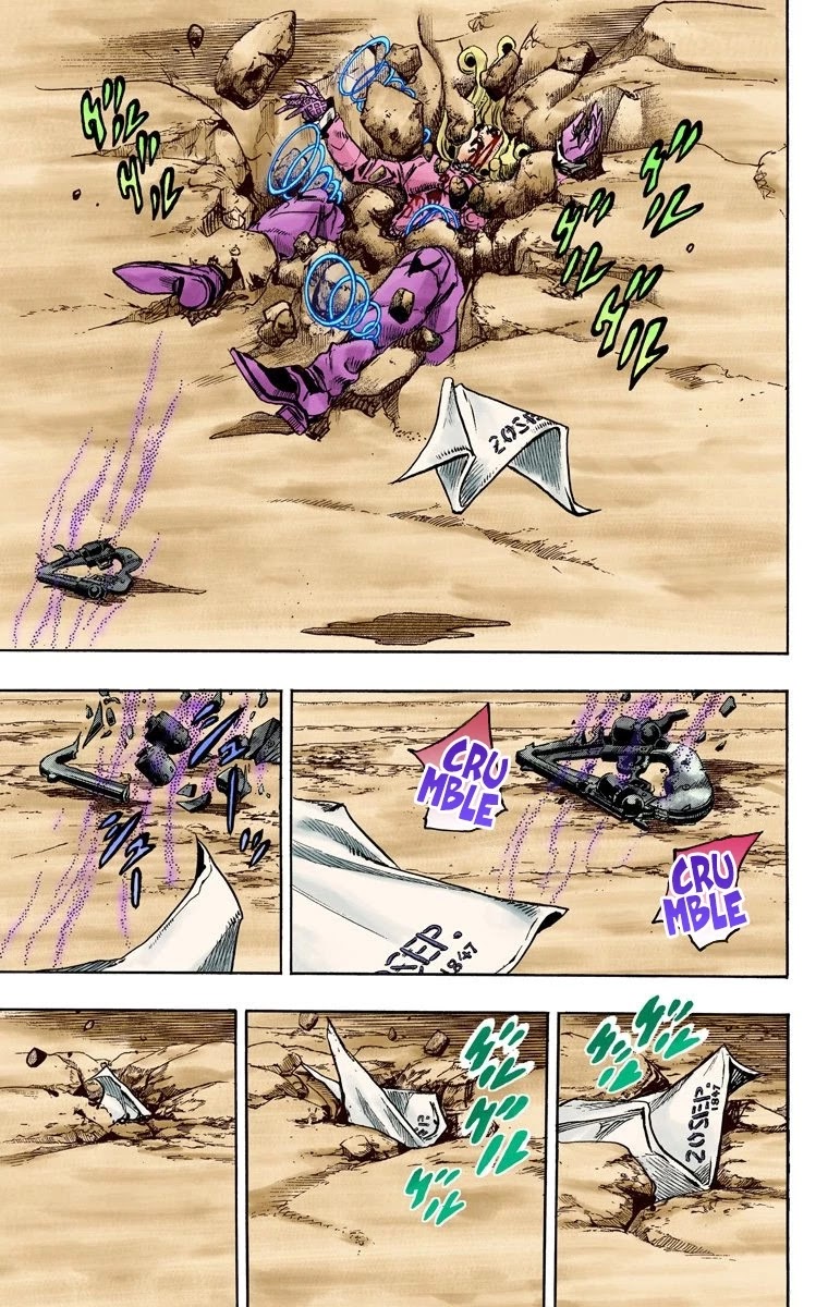 JoJo's Bizarre Adventure Part 7 - Steel Ball Run (Official Colored) chapter 89 page 31