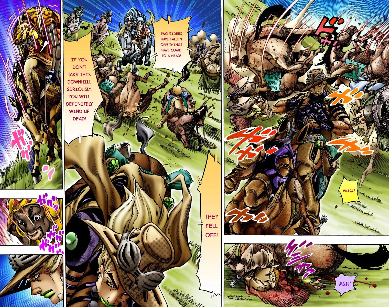 JoJo's Bizarre Adventure Part 7 - Steel Ball Run (Official Colored) chapter 9 page 16