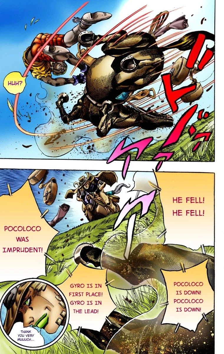 JoJo's Bizarre Adventure Part 7 - Steel Ball Run (Official Colored) chapter 9 page 18