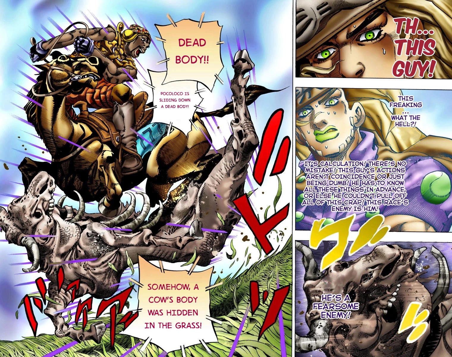 JoJo's Bizarre Adventure Part 7 - Steel Ball Run (Official Colored) chapter 9 page 21