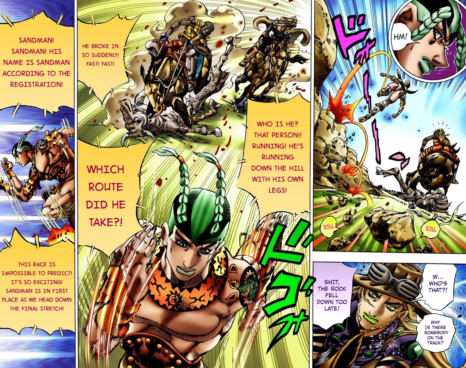 JoJo's Bizarre Adventure Part 7 - Steel Ball Run (Official Colored) chapter 9 page 26
