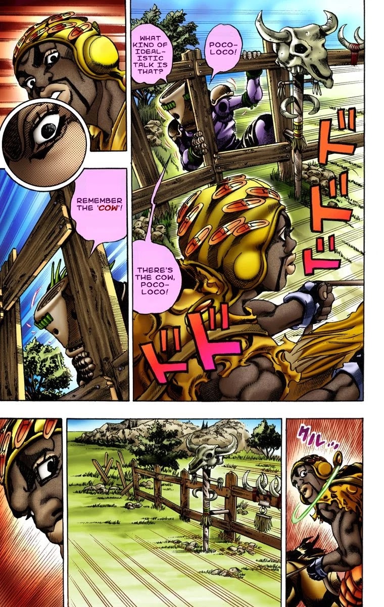 JoJo's Bizarre Adventure Part 7 - Steel Ball Run (Official Colored) chapter 9 page 7