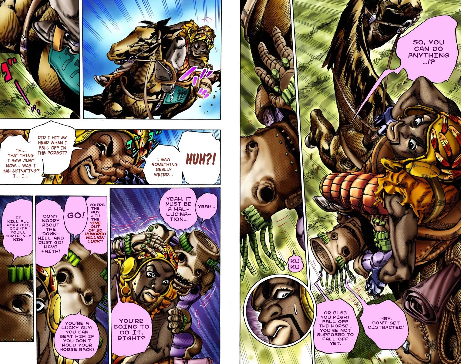 JoJo's Bizarre Adventure Part 7 - Steel Ball Run (Official Colored) chapter 9 page 8