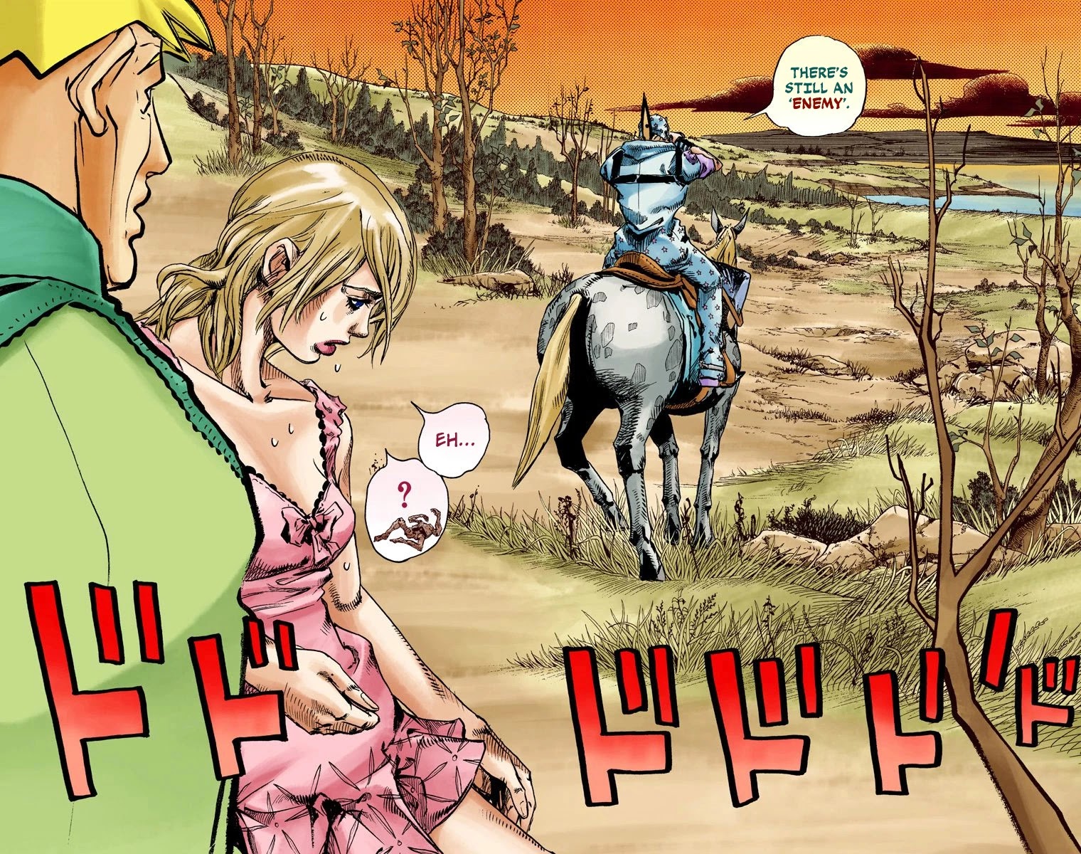 JoJo's Bizarre Adventure Part 7 - Steel Ball Run (Official Colored) chapter 90 page 16
