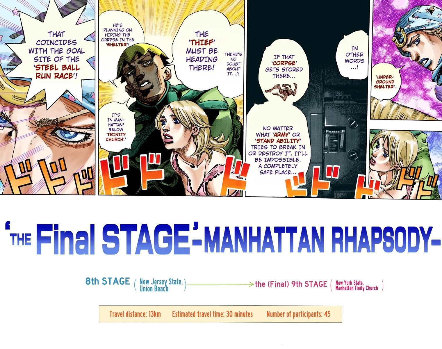 JoJo's Bizarre Adventure Part 7 - Steel Ball Run (Official Colored) chapter 90 page 20