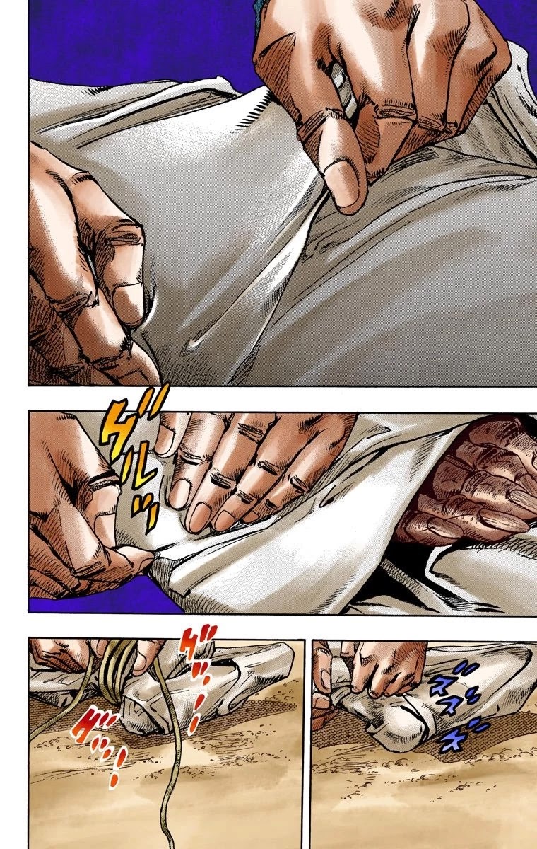JoJo's Bizarre Adventure Part 7 - Steel Ball Run (Official Colored) chapter 90 page 3