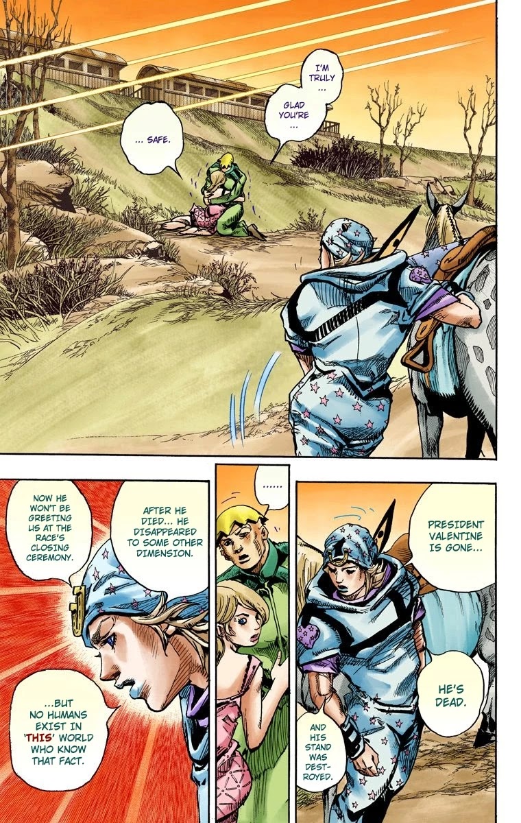 JoJo's Bizarre Adventure Part 7 - Steel Ball Run (Official Colored) chapter 90 page 6