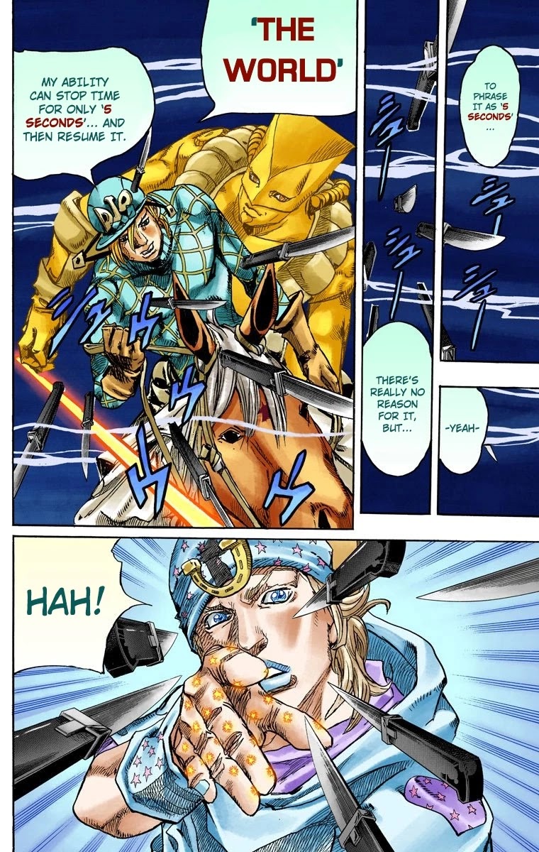 JoJo's Bizarre Adventure Part 7 - Steel Ball Run (Official Colored) chapter 91 page 11