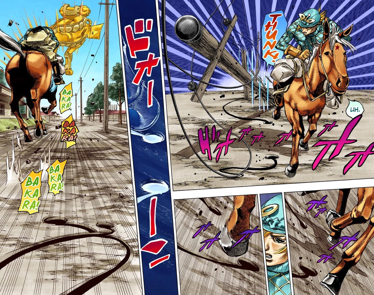 JoJo's Bizarre Adventure Part 7 - Steel Ball Run (Official Colored) chapter 91 page 16