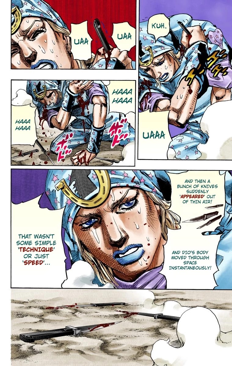 JoJo's Bizarre Adventure Part 7 - Steel Ball Run (Official Colored) chapter 91 page 19
