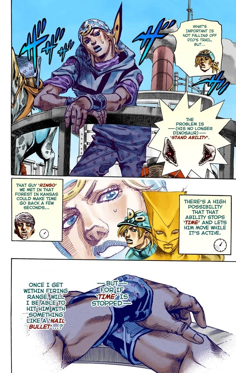 JoJo's Bizarre Adventure Part 7 - Steel Ball Run (Official Colored) chapter 91 page 28