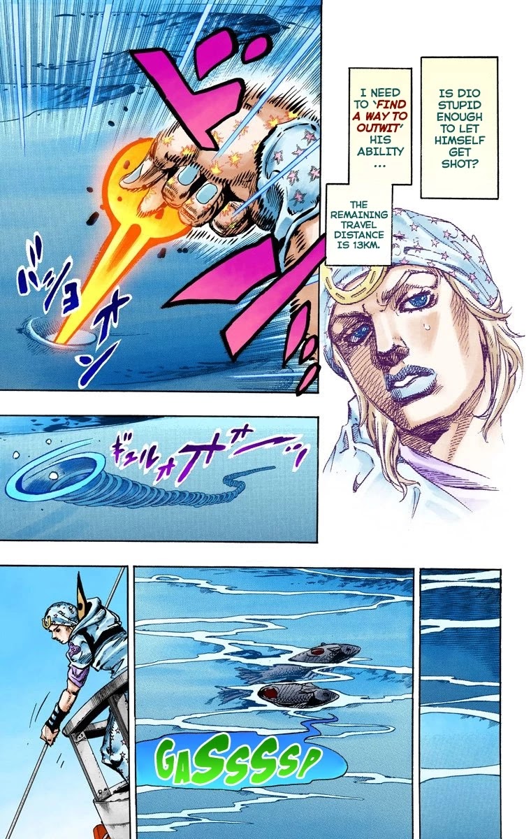 JoJo's Bizarre Adventure Part 7 - Steel Ball Run (Official Colored) chapter 91 page 29