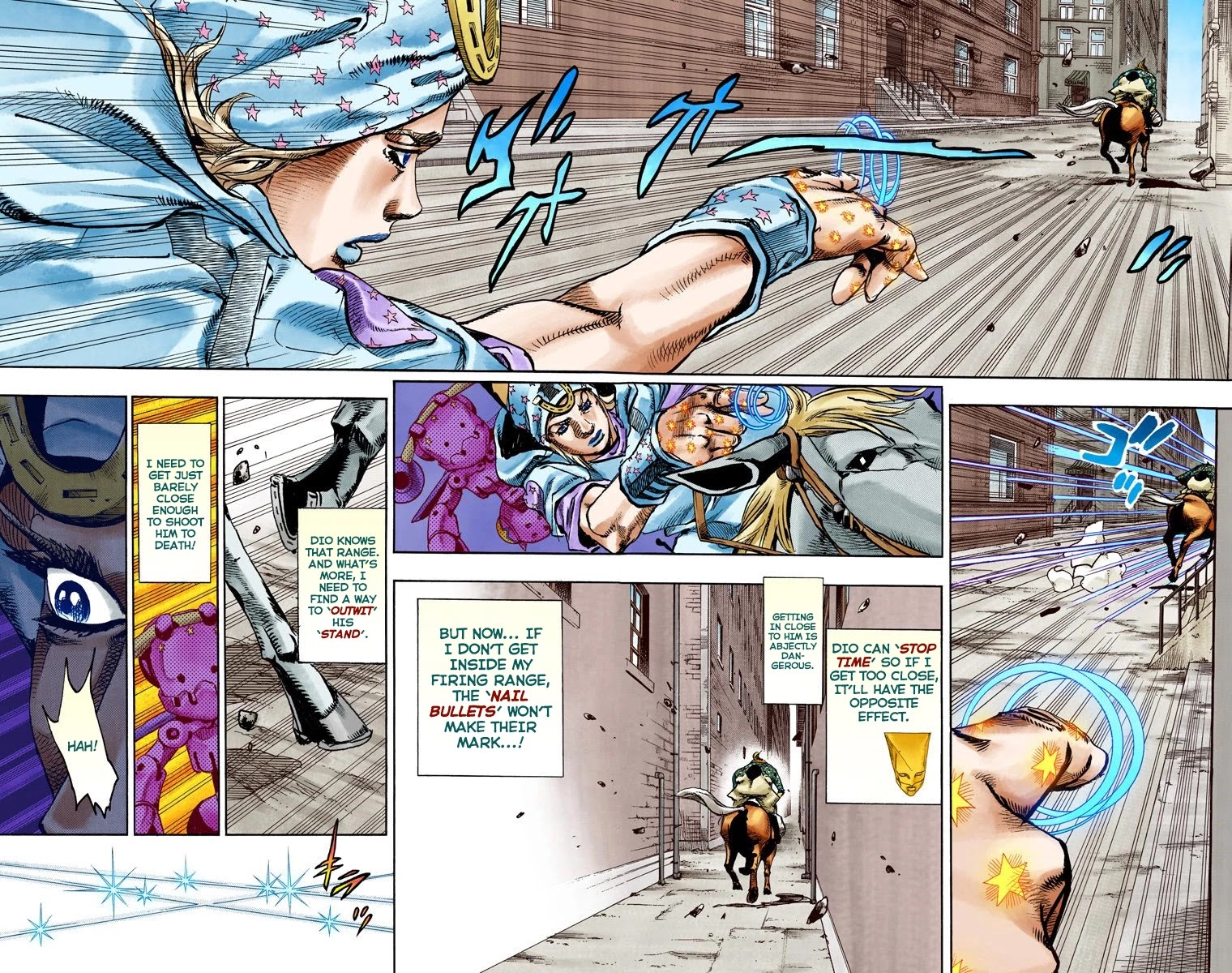 JoJo's Bizarre Adventure Part 7 - Steel Ball Run (Official Colored) chapter 91 page 39