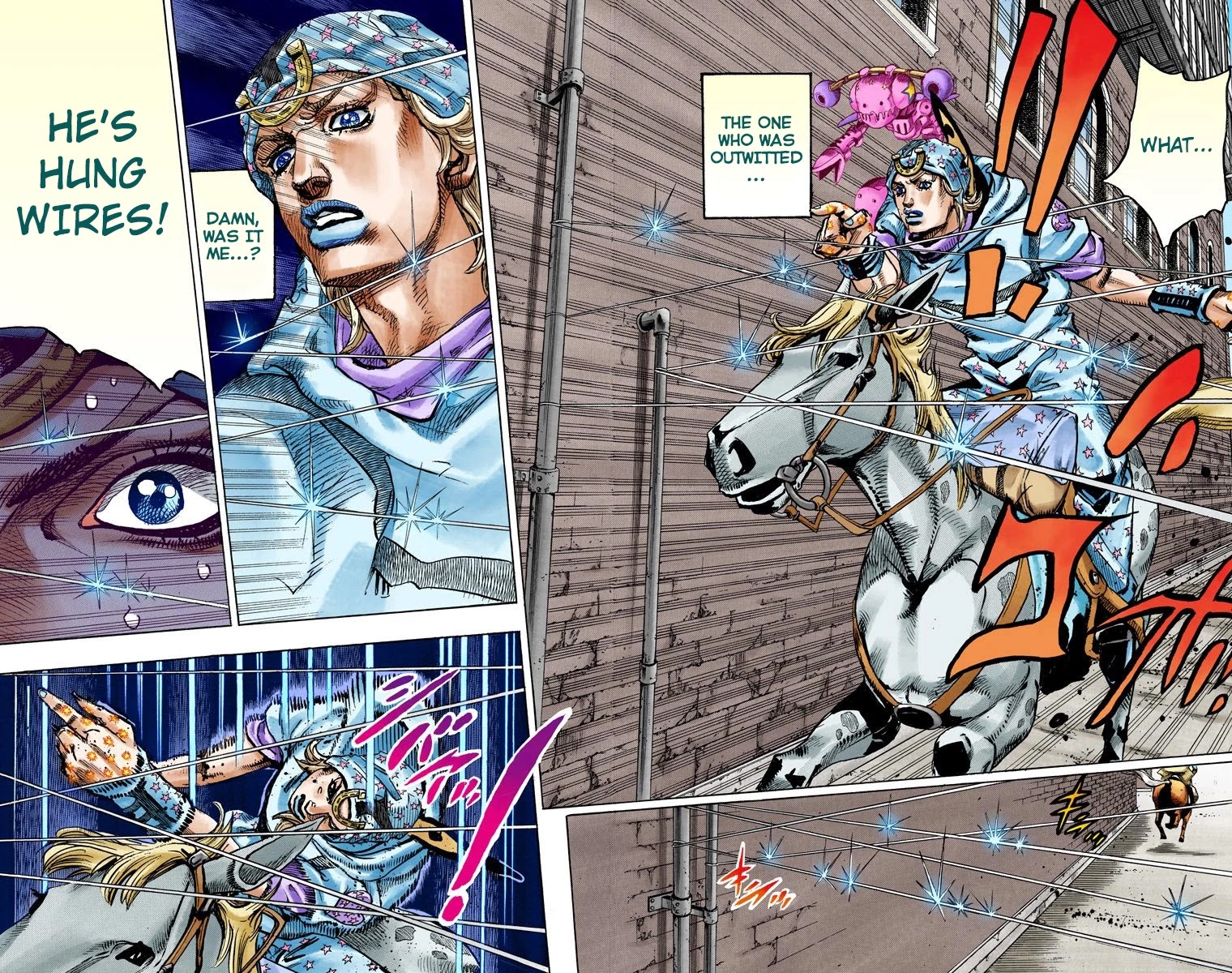 JoJo's Bizarre Adventure Part 7 - Steel Ball Run (Official Colored) chapter 91 page 40