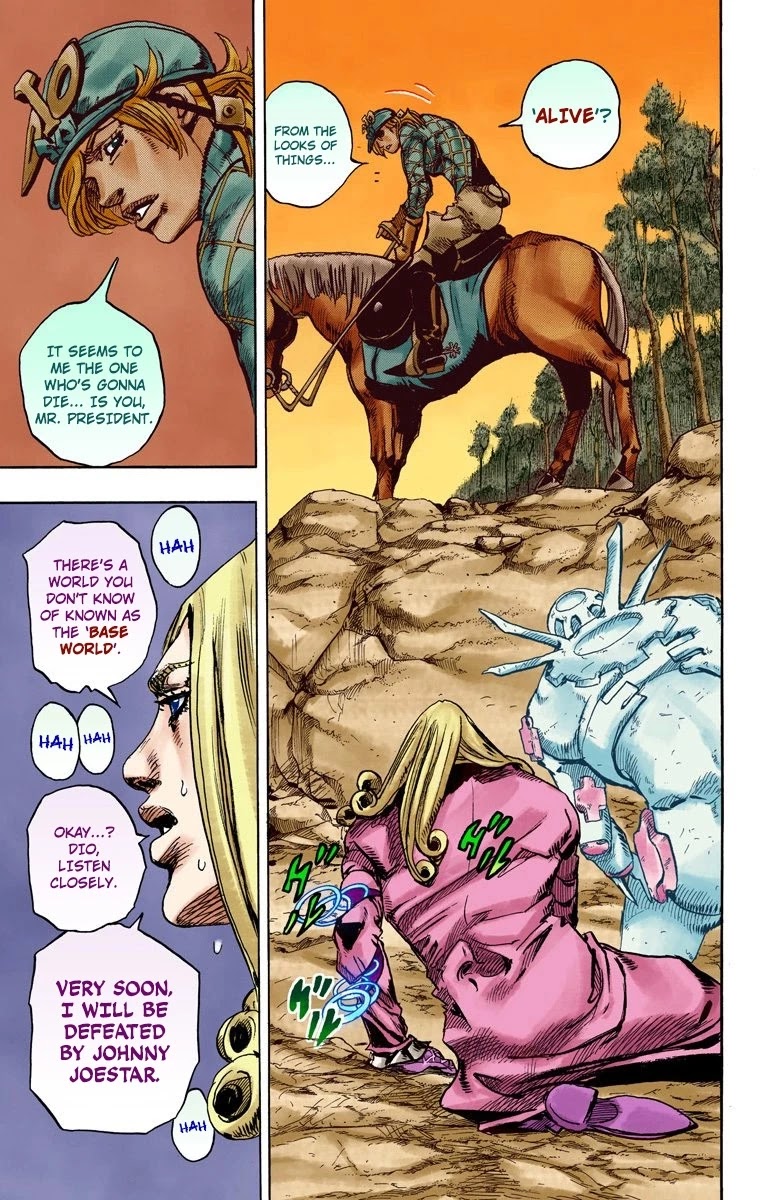 JoJo's Bizarre Adventure Part 7 - Steel Ball Run (Official Colored) chapter 91 page 6
