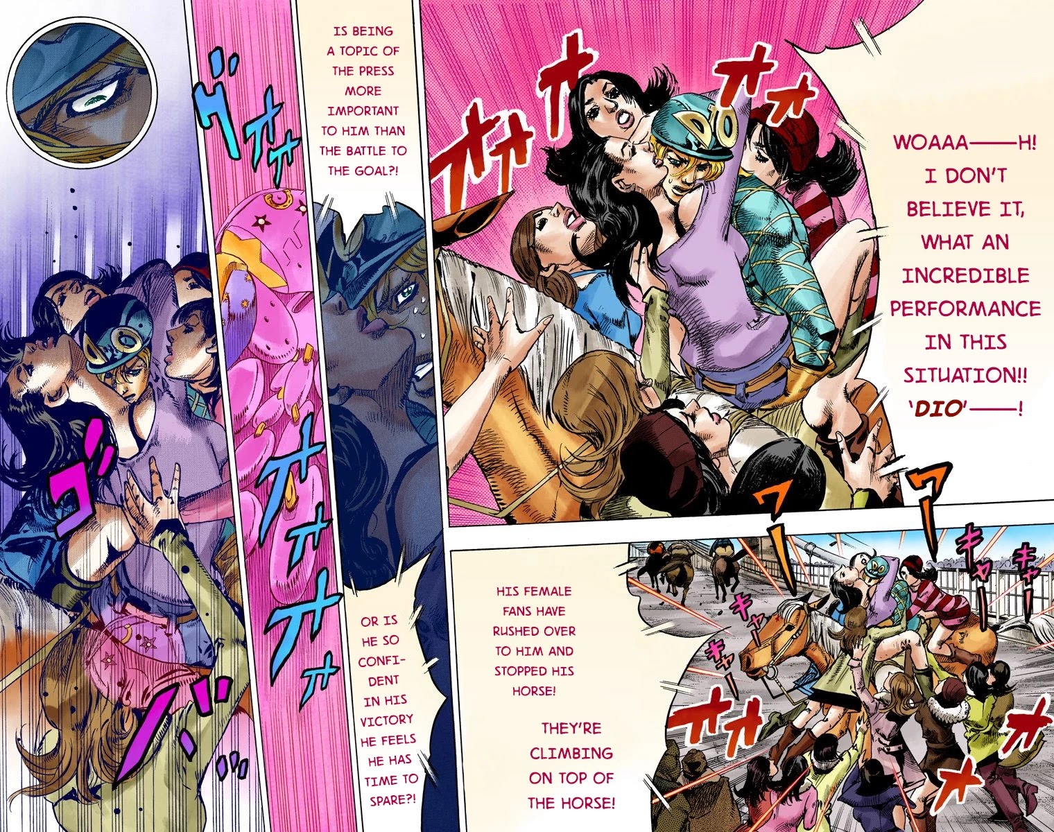 JoJo's Bizarre Adventure Part 7 - Steel Ball Run (Official Colored) chapter 93 page 11