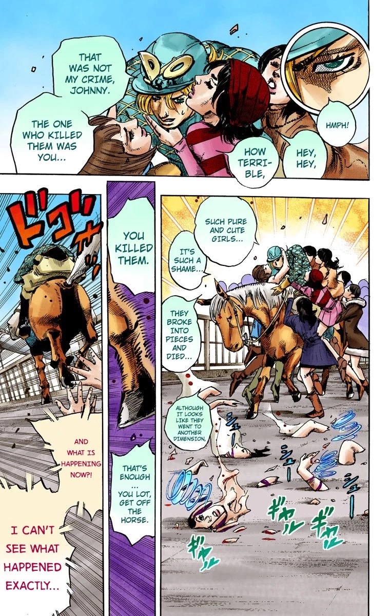 JoJo's Bizarre Adventure Part 7 - Steel Ball Run (Official Colored) chapter 93 page 14