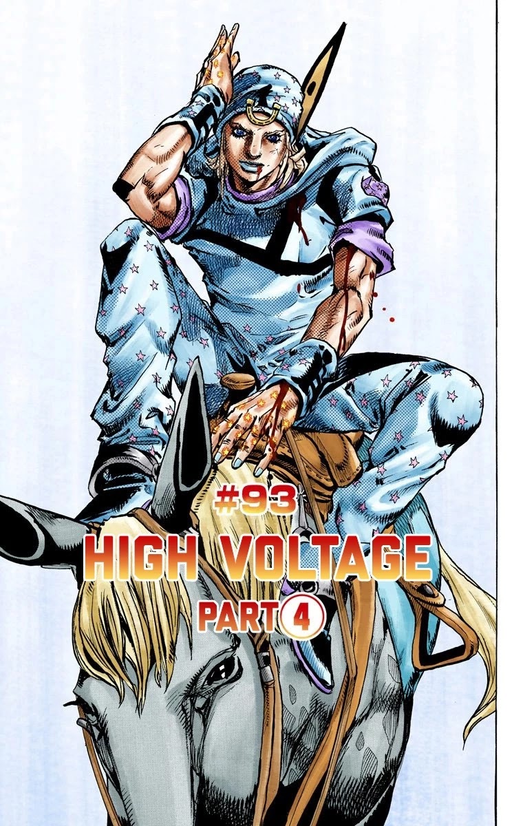 JoJo's Bizarre Adventure Part 7 - Steel Ball Run (Official Colored) chapter 93 page 2