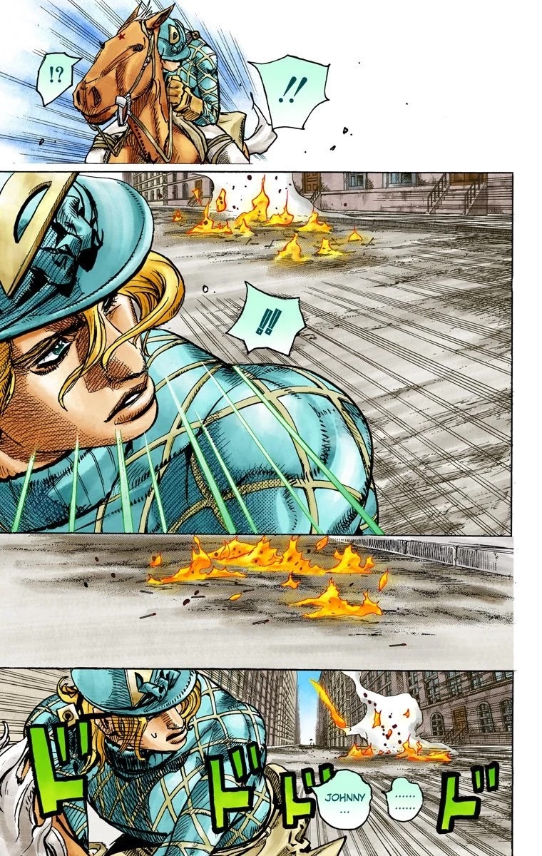 JoJo's Bizarre Adventure Part 7 - Steel Ball Run (Official Colored) chapter 93 page 5