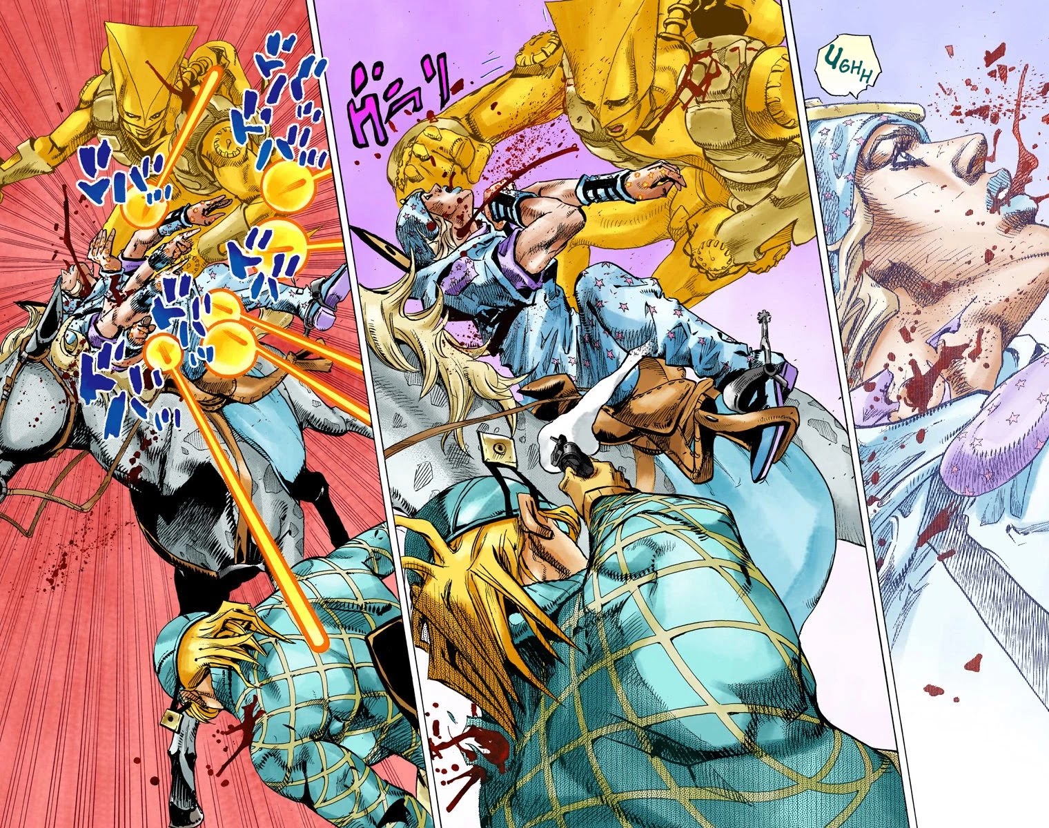 JoJo's Bizarre Adventure Part 7 - Steel Ball Run (Official Colored) chapter 94 page 10