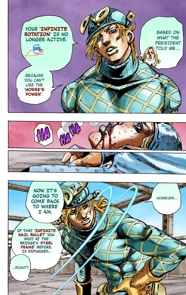 JoJo's Bizarre Adventure Part 7 - Steel Ball Run (Official Colored) chapter 94 page 15