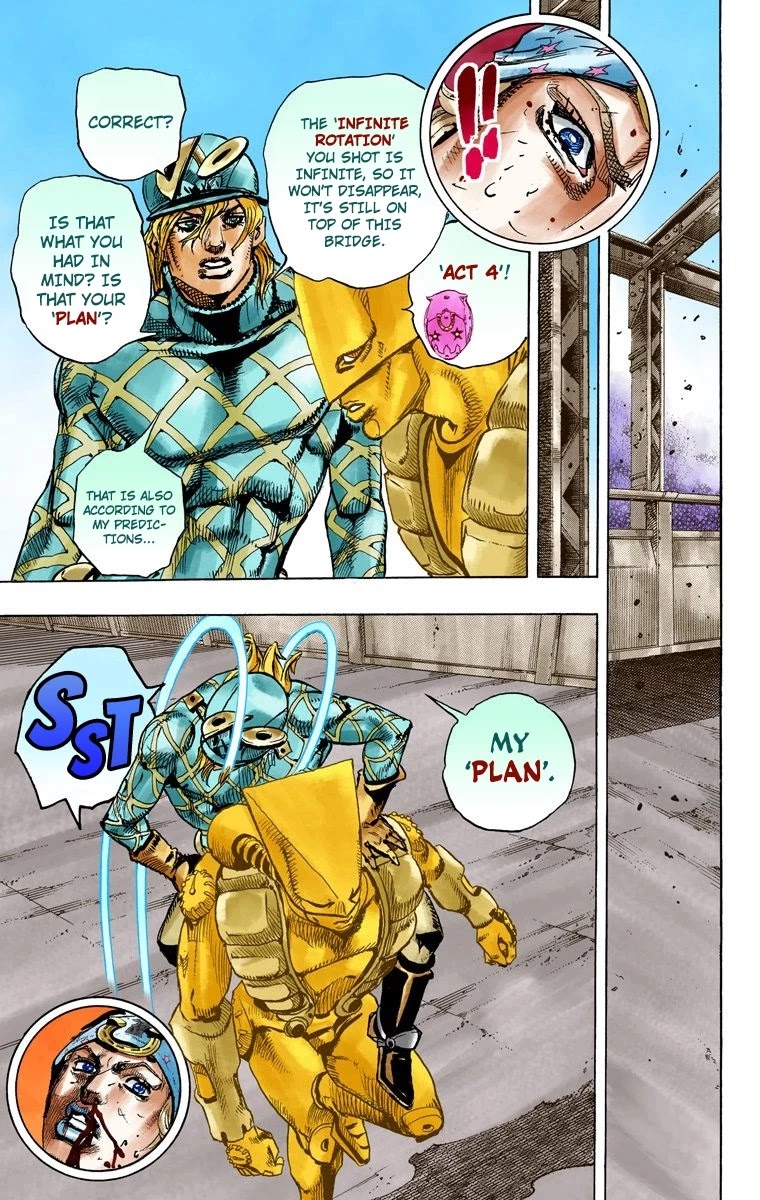 JoJo's Bizarre Adventure Part 7 - Steel Ball Run (Official Colored) chapter 94 page 16