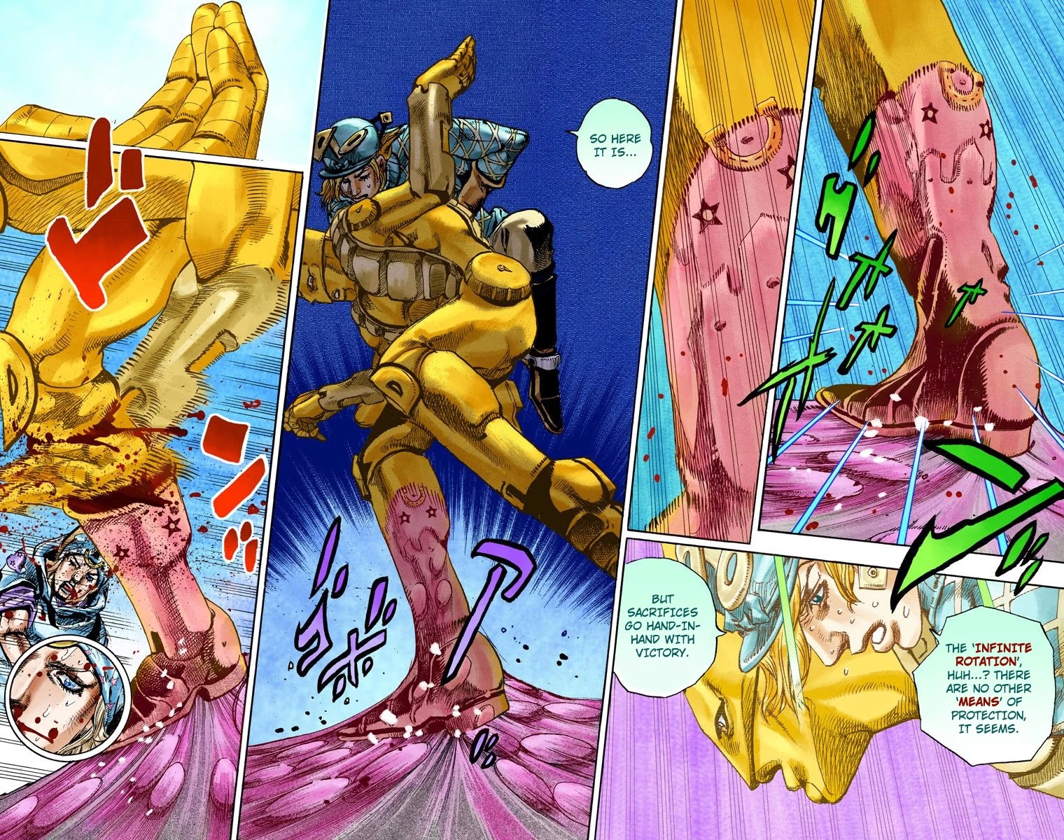 JoJo's Bizarre Adventure Part 7 - Steel Ball Run (Official Colored) chapter 94 page 18