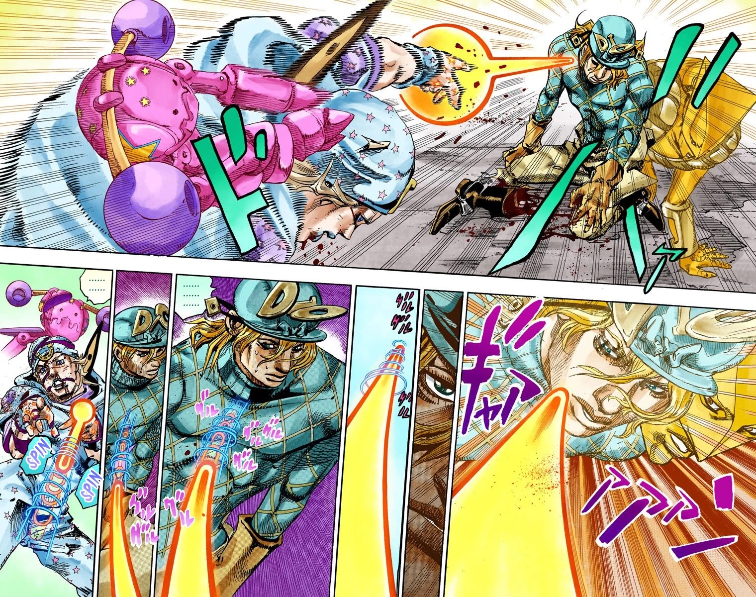 JoJo's Bizarre Adventure Part 7 - Steel Ball Run (Official Colored) chapter 94 page 22
