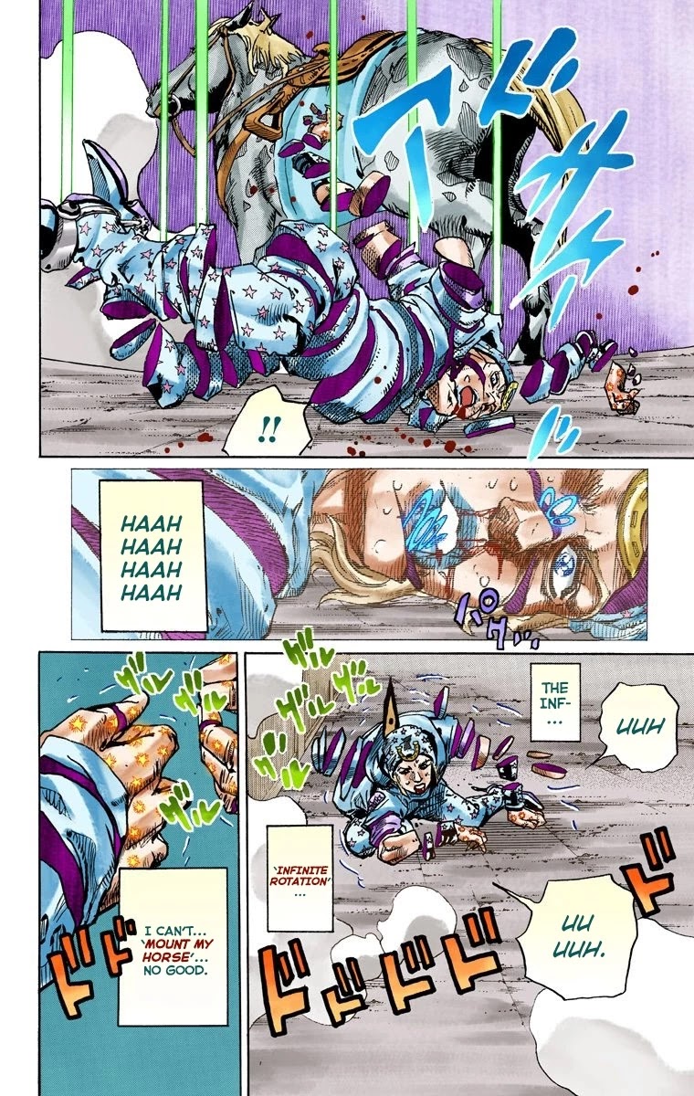 JoJo's Bizarre Adventure Part 7 - Steel Ball Run (Official Colored) chapter 94 page 29