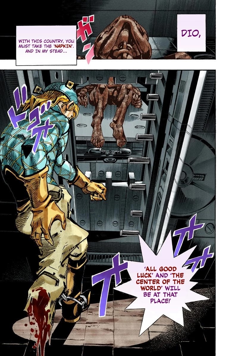 JoJo's Bizarre Adventure Part 7 - Steel Ball Run (Official Colored) chapter 94 page 34