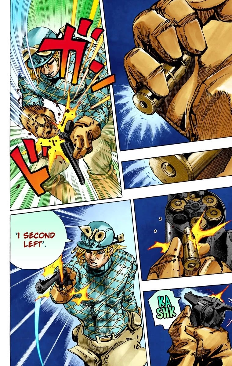 JoJo's Bizarre Adventure Part 7 - Steel Ball Run (Official Colored) chapter 94 page 6