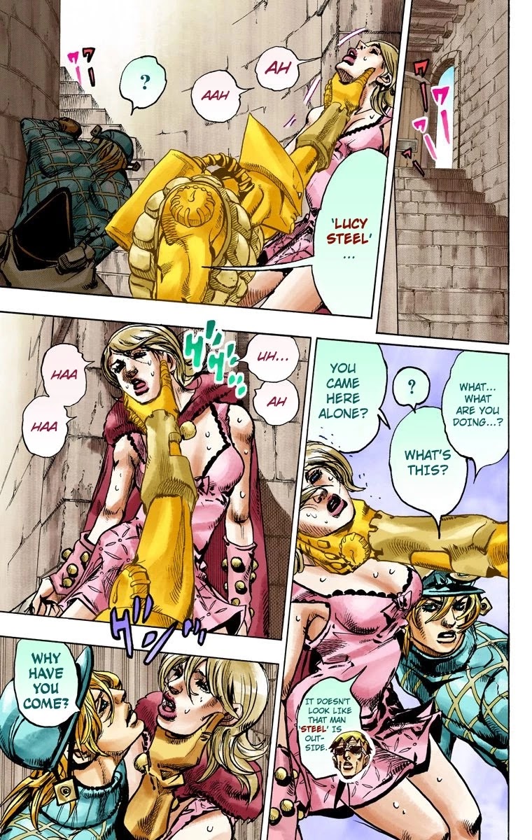 JoJo's Bizarre Adventure Part 7 - Steel Ball Run (Official Colored) chapter 95 page 10
