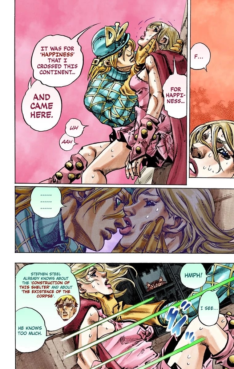 JoJo's Bizarre Adventure Part 7 - Steel Ball Run (Official Colored) chapter 95 page 11