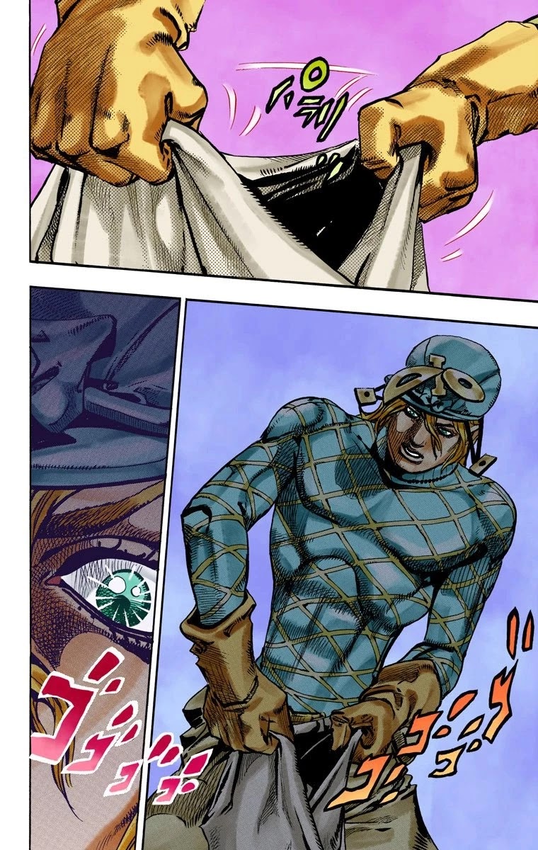 JoJo's Bizarre Adventure Part 7 - Steel Ball Run (Official Colored) chapter 95 page 16