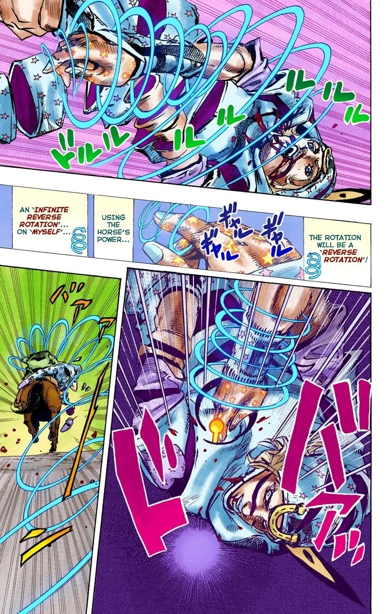 JoJo's Bizarre Adventure Part 7 - Steel Ball Run (Official Colored) chapter 95 page 25