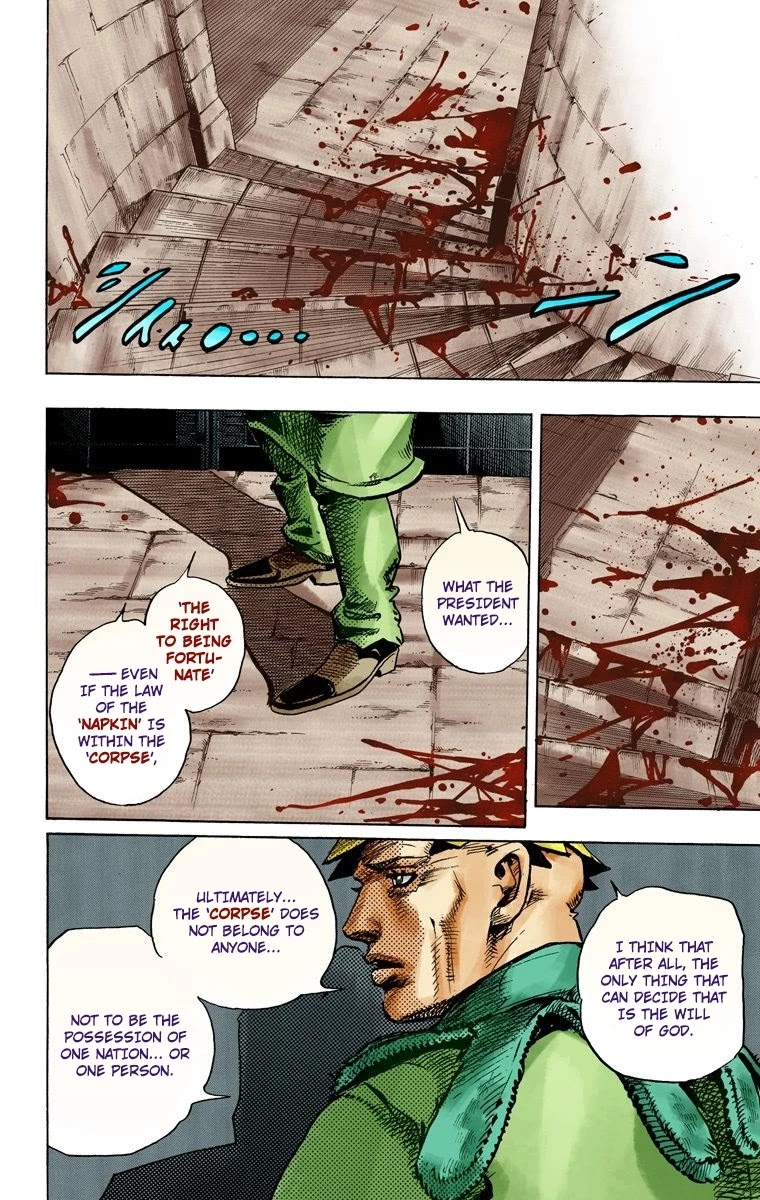 JoJo's Bizarre Adventure Part 7 - Steel Ball Run (Official Colored) chapter 95 page 31
