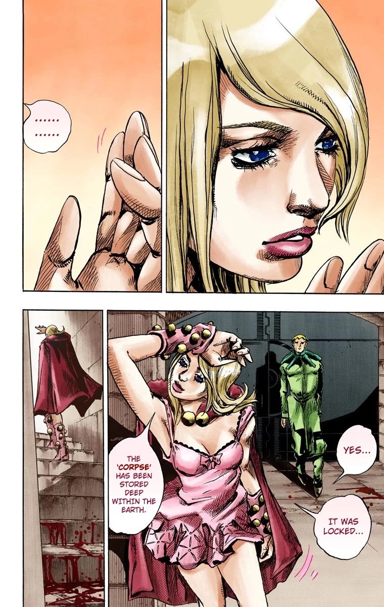 JoJo's Bizarre Adventure Part 7 - Steel Ball Run (Official Colored) chapter 95 page 33