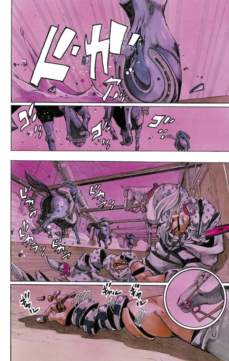 JoJo's Bizarre Adventure Part 7 - Steel Ball Run (Official Colored) chapter 95 page 5