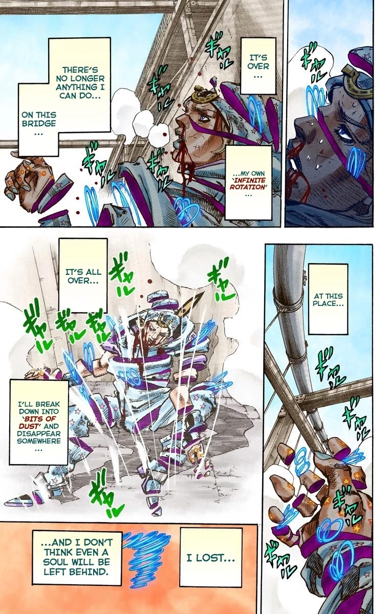 JoJo's Bizarre Adventure Part 7 - Steel Ball Run (Official Colored) chapter 95 page 6
