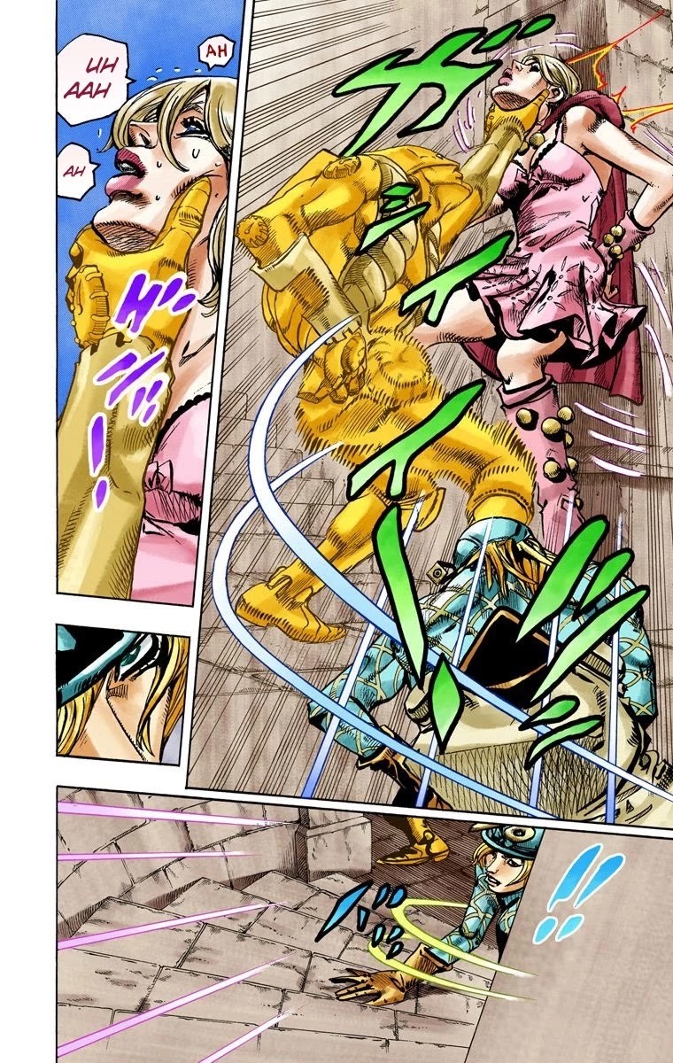 JoJo's Bizarre Adventure Part 7 - Steel Ball Run (Official Colored) chapter 95 page 9