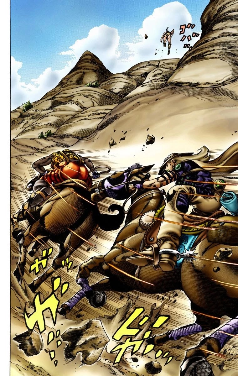 JoJo's Bizarre Adventure Part 7 - Steel Ball Run (Official Colored) chapter 10 page 10