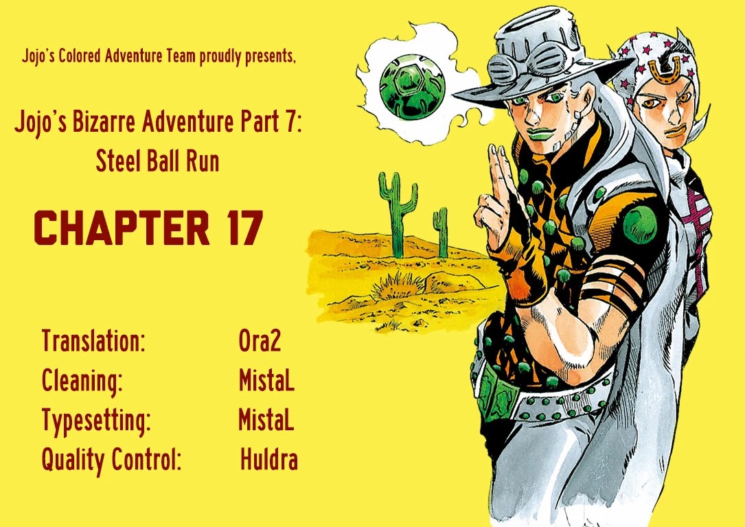 JoJo's Bizarre Adventure Part 7 - Steel Ball Run (Official Colored) chapter 17 page 33