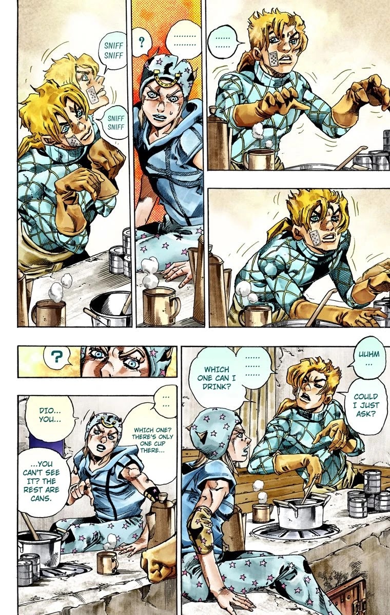 JoJo's Bizarre Adventure Part 7 - Steel Ball Run (Official Colored) chapter 28 page 47